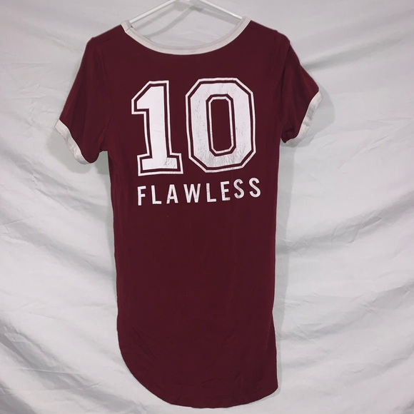 Maroon crop top tie up shirt by electric pink - Picture 6 of 8